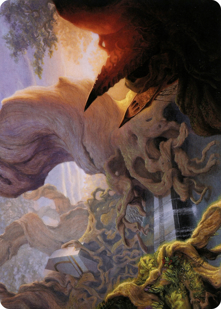 Tarjeta artística Yavimaya, cuna del crecimiento [Serie de arte Modern Horizons 2] 