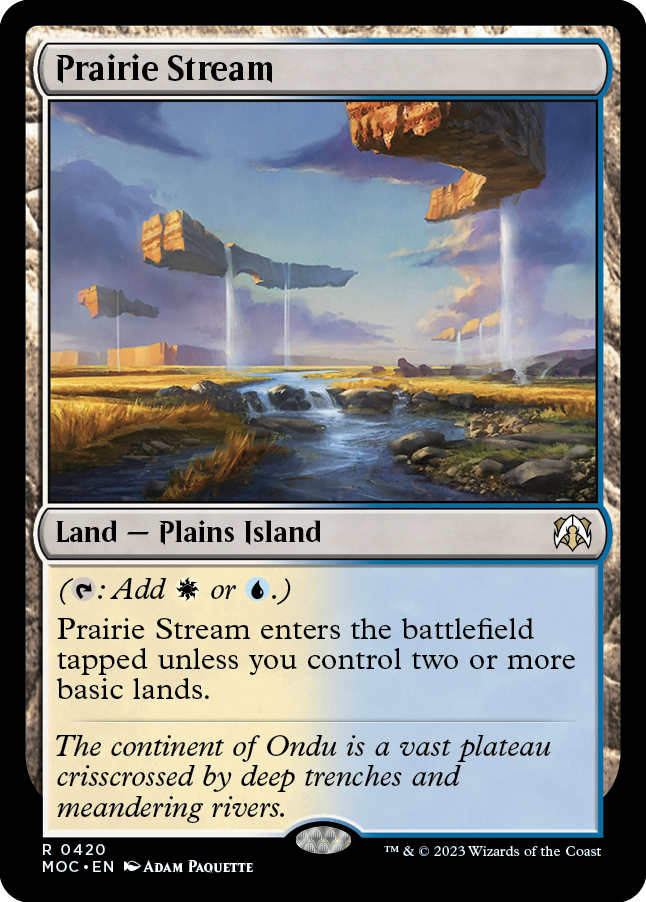 Prairie Stream [Marcha del comandante de la máquina] 