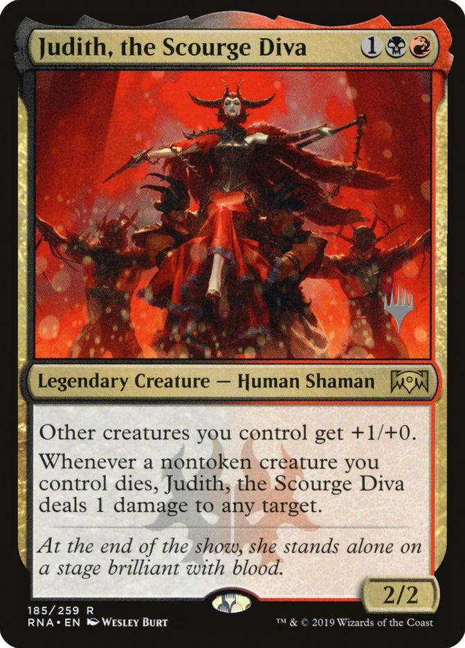 Judith, la diva de la Plaga (paquete promocional) [Promociones de lealtad de Ravnica] 