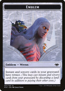 Ilusión (005) // Wrenn y Six Emblem (021) Ficha de doble cara [Fichas de Horizontes modernos] 