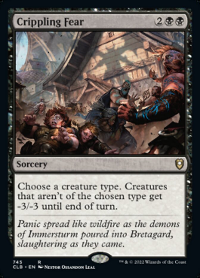 Miedo paralizante [Commander Legends: Batalla por Baldur's Gate] 