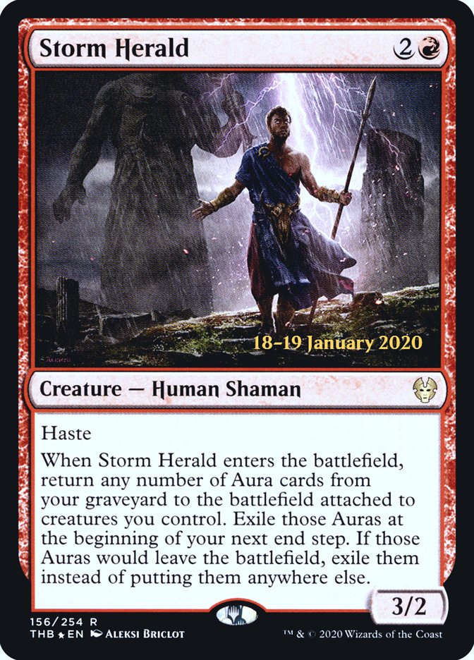 Storm Herald [Promociones de presentación de Theros Beyond Death] 