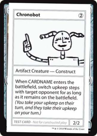 Chronobot (edición 2021) [Tarjetas de prueba de juego Mystery Booster] 