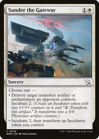 Sunder the Gateway [La marcha de la máquina] 