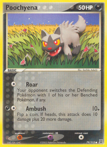 Poochyena (79/113) [EX: Especie Delta] 