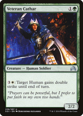 Cátaro veterano [Sombras sobre Innistrad] 