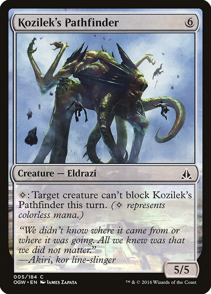 El pionero de Kozilek [El juramento de los Guardianes] 
