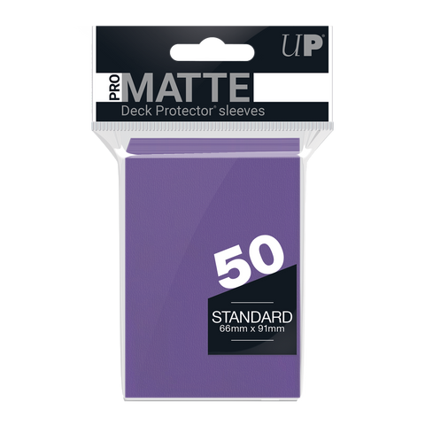 Ultra PRO: Fundas estándar de 50 ct - PRO-Matte (púrpura) 