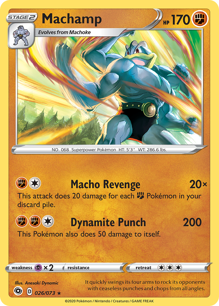 Machamp (026/073) [Espada y escudo: Camino del campeón] 