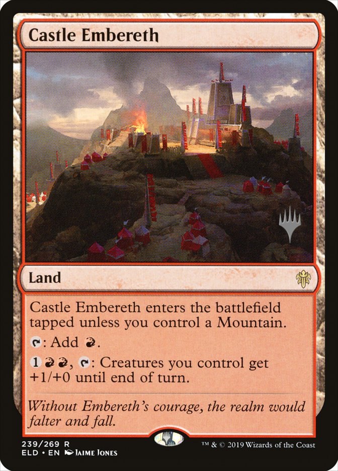 Castle Embereth (Paquete promocional) [Promociones del Trono de Eldraine] 