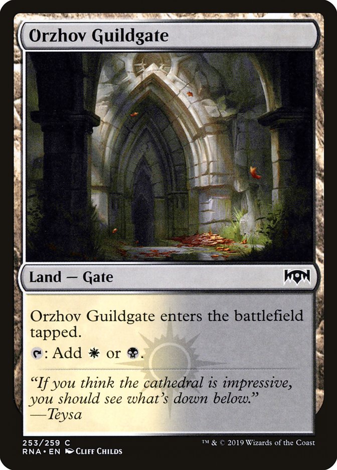 Puerta del Gremio Orzhov (253/259) [Lealtad de Rávnica] 
