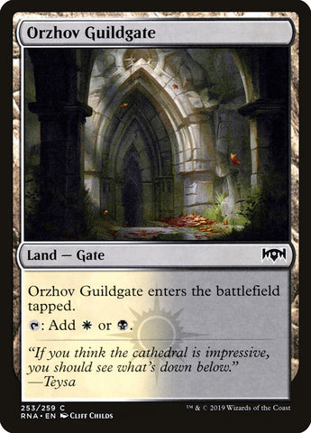 Puerta del Gremio Orzhov (253/259) [Lealtad de Rávnica] 