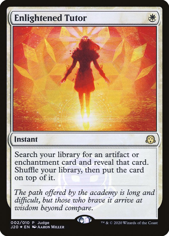 Tutor iluminado [Tarjetas de regalo para jueces 2020] 