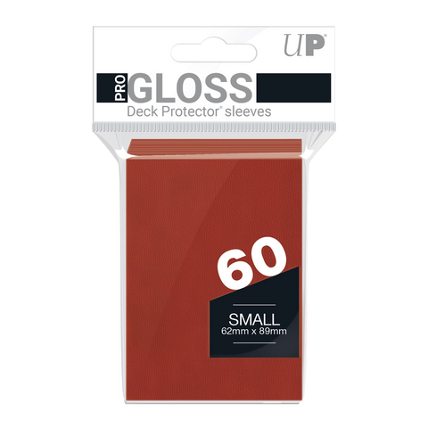Ultra PRO: Fundas pequeñas de 60 ct - PRO-Gloss (rojo) 