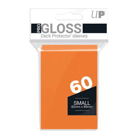 Ultra PRO: Fundas pequeñas de 60 ct - PRO-Gloss (naranja) 