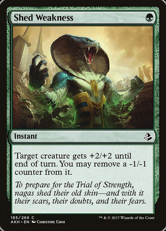 Derramar debilidad [Amonkhet] 