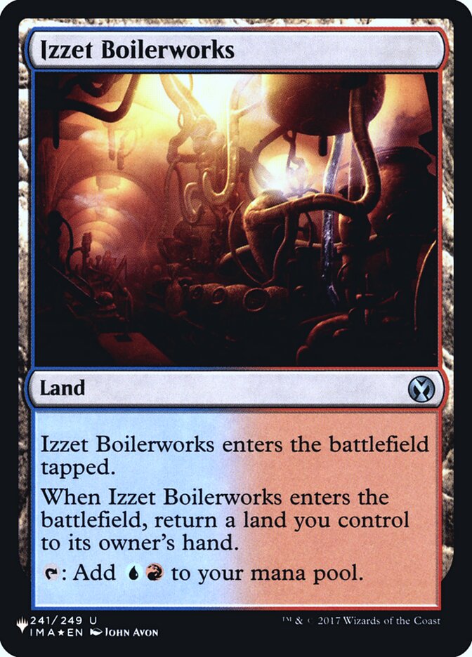 Izzet Boilerworks [Guarida secreta: cara yo gano, cruz tú pierdes] 