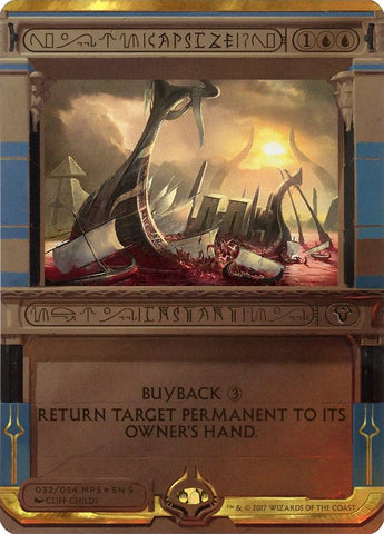 Capsize (Invocación) [Invocaciones de Amonkhet] 