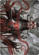 Tarjeta artística del Sacerdote de sangre de Malakir [Serie de arte Zendikar Rising] 