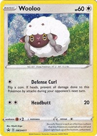 Wooloo (SWSH011) (Promoción de General Mills) [Espada y escudo: Promociones de Black Star] 