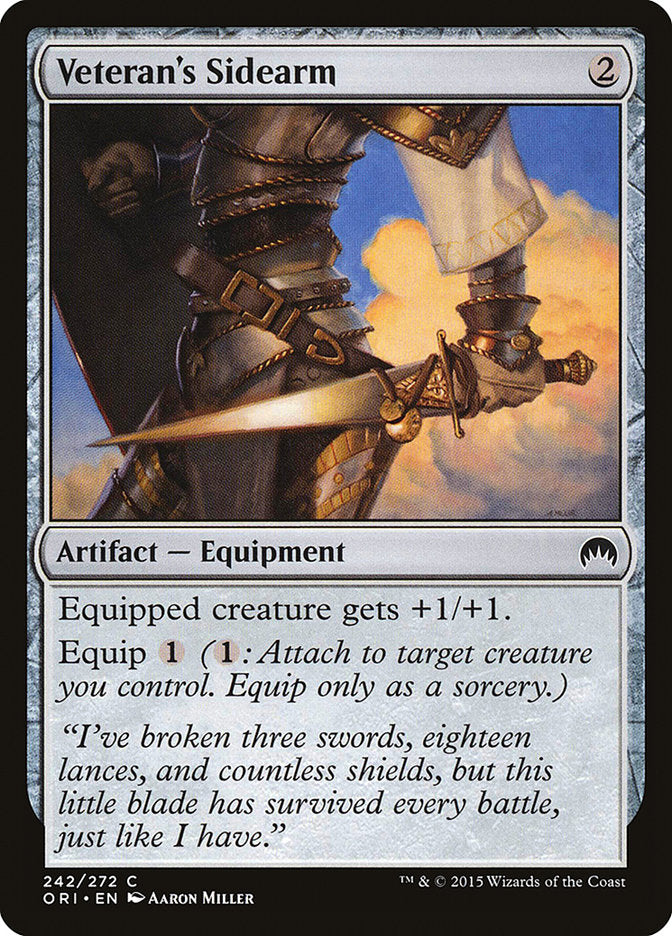 Arma de veterano [Magic Origins] 