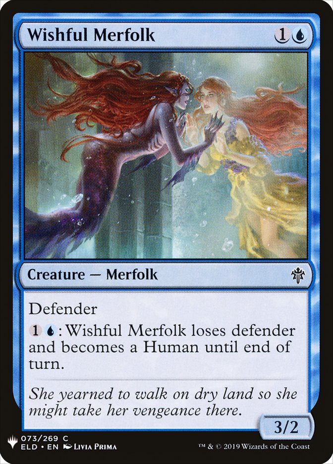Merfolk deseoso [Potenciador misterioso] 