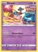 Deoxys (120/264) (Exclusivo de la baraja temática) [Espada y escudo: Golpe de fusión] 