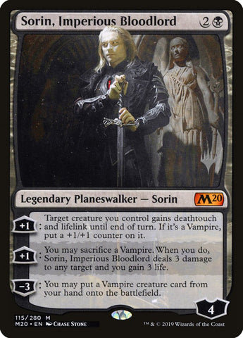 Sorin, Imperious Bloodlord (paquete promocional) [Promociones de la colección básica 2020] 