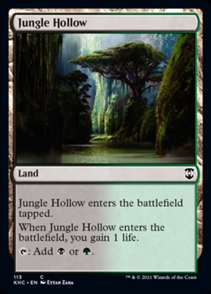 Jungle Hollow [Comandante de Kaldheim] 