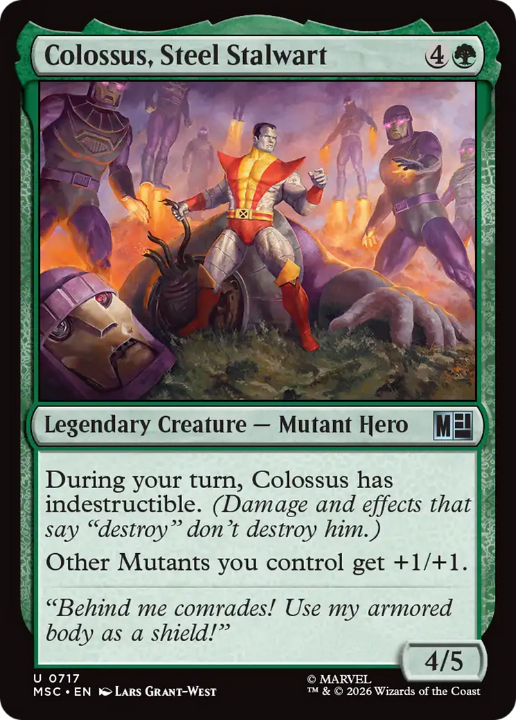 Colossus, Steel Stalwart [Marvel Super Heroes Commander]