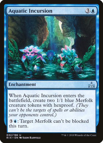 Incursión Acuática [Rivales de Ixalan] 