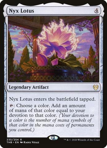 Nyx Lotus (Paquete promocional) [Promociones de Theros Beyond Death] 