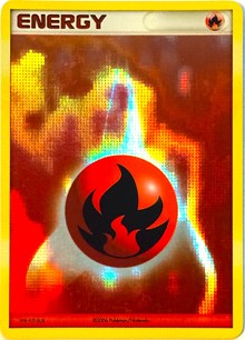Fire Energy (Promoción de la liga 2006 2007) [Tarjetas de liga y campeonato] 