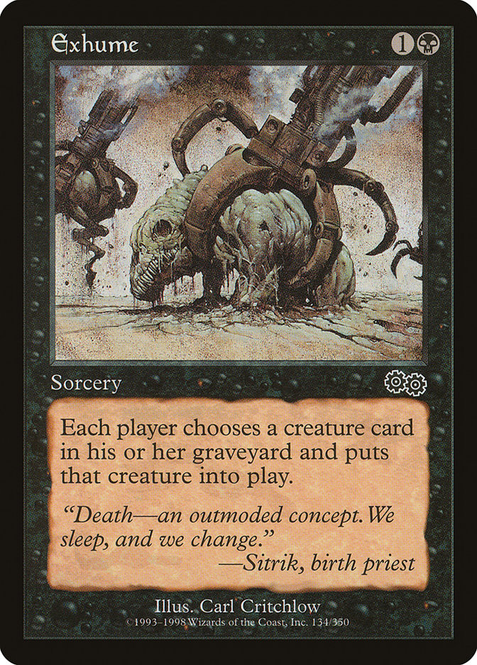 Exhumar [La saga de Urza] 