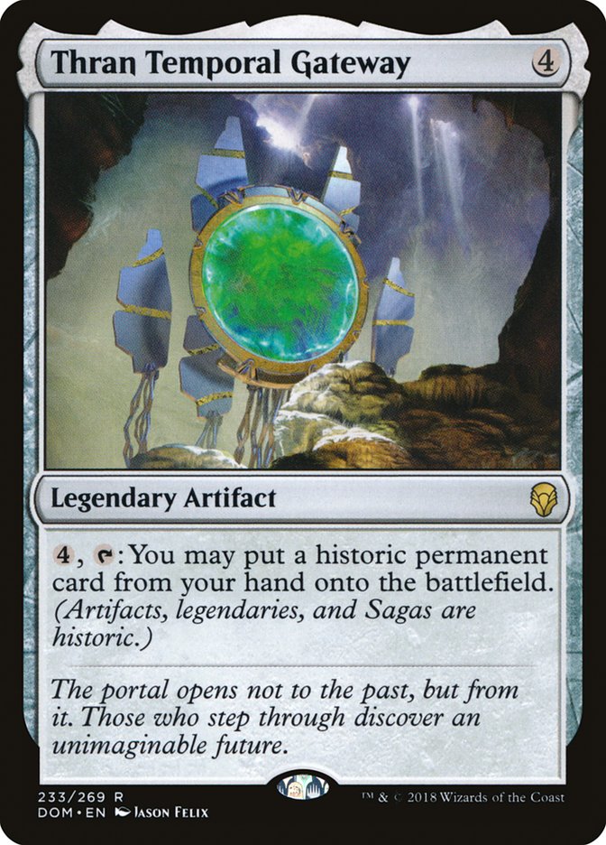 Puerta temporal de Thran [Dominaria] 