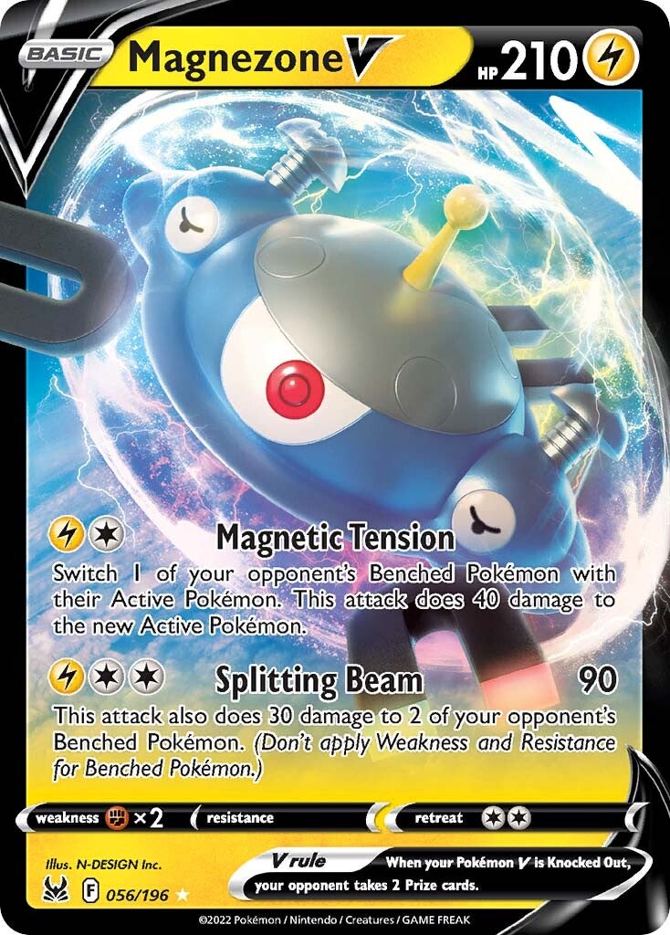 Magnezone V (056/196) [Espada y escudo: Origen perdido] 