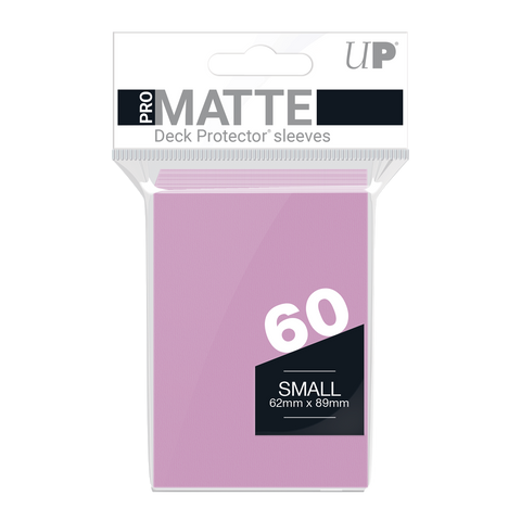 Ultra PRO: Fundas pequeñas de 60 ct - PRO-Matte (Rosa) 