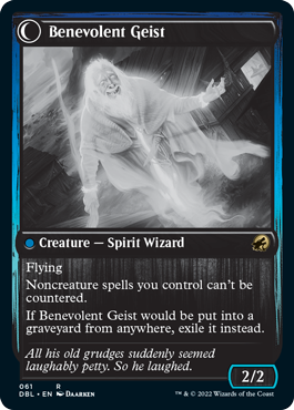 Ermitaño malévolo // Geist benévolo [Innistrad: función doble] 