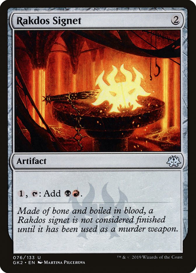 Sello de Rakdos [Kit del Gremio de Lealtad de Rávnica] 