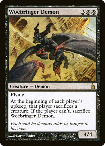 Demonio Woebringer [Ravnica: Ciudad de los Gremios] 