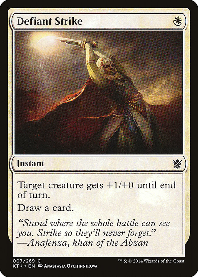 Golpe desafiante [Khans de Tarkir] 
