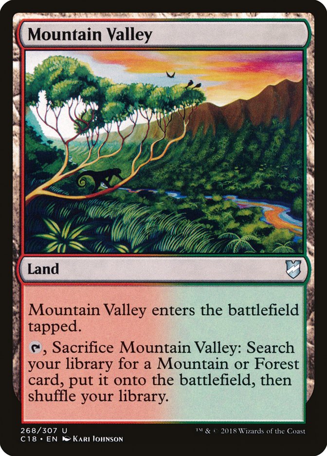 Valle de la montaña [Comandante 2018] 