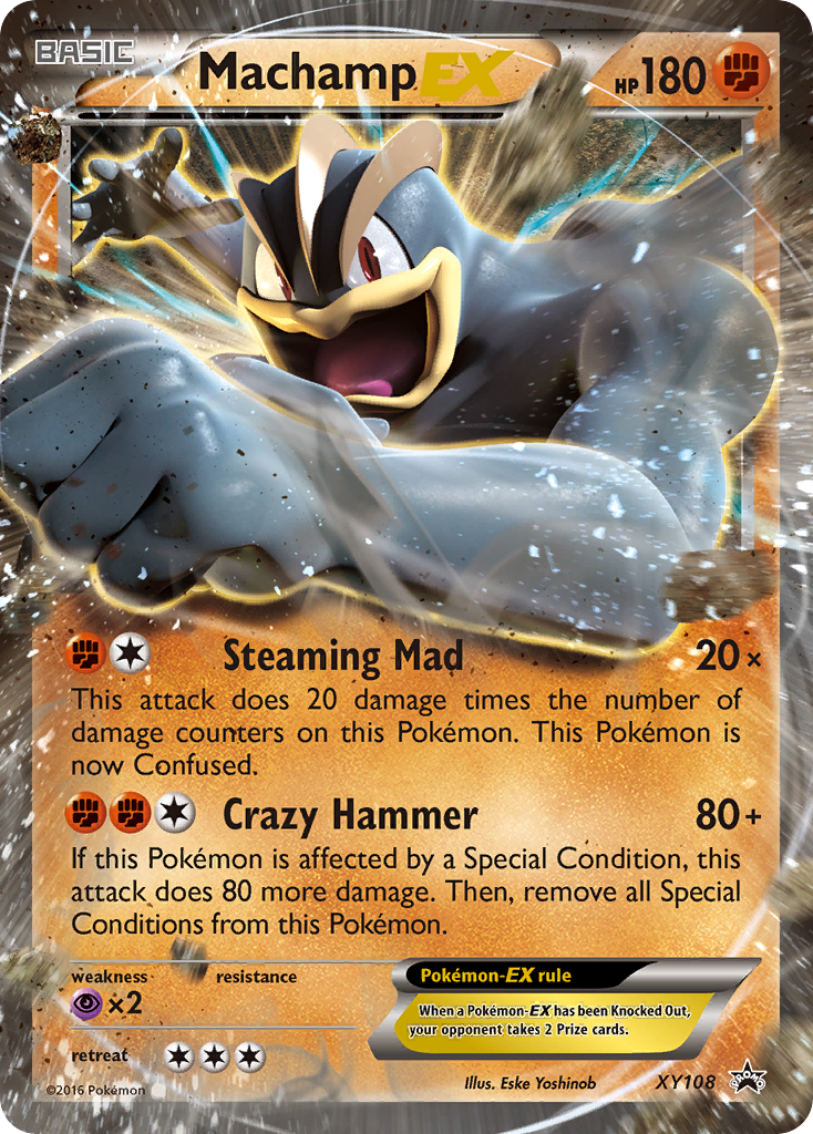 Machamp EX (XY108) [XY: Promociones de Black Star] 
