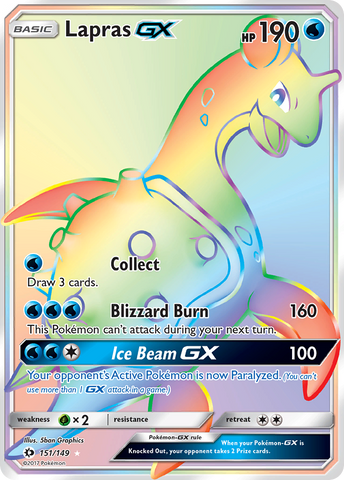 Lapras GX (151/149) [Sol y Luna: Conjunto básico] 