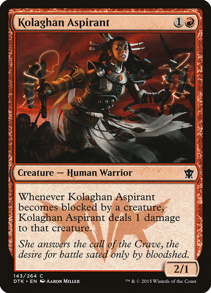 Aspirante Kolaghan [Dragones de Tarkir] 