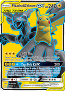 Pikachu y Zekrom GX (162/181) [Sol y Luna: forman equipo] 