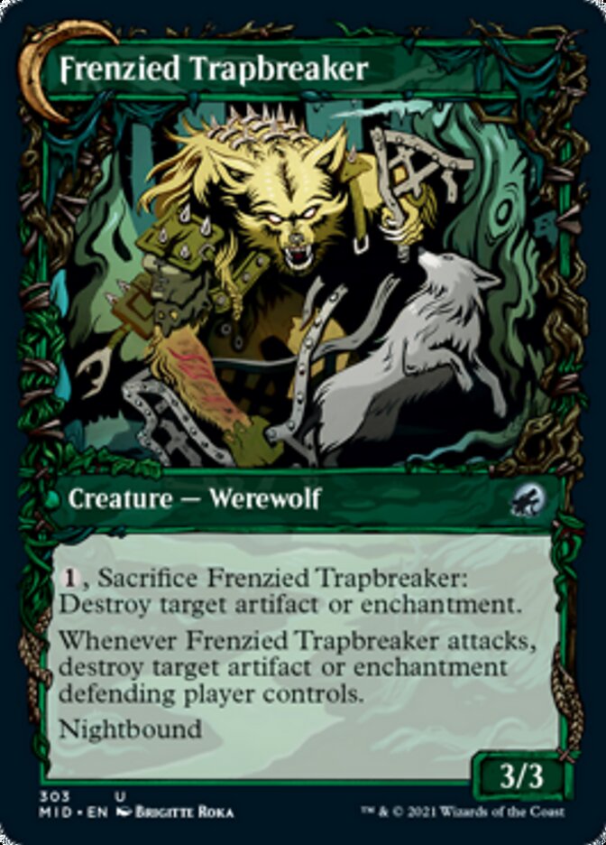 Outland Liberator // Rompetrampas frenético (Showcase Equinox) [Innistrad: Midnight Hunt] 
