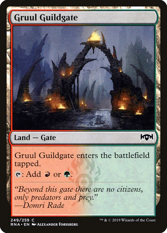Puerta del Gremio Gruul (249/259) [Lealtad de Rávnica] 