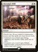 Voluntad de Akroma [Commander Legends] 