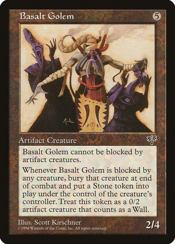 Golem de basalto [Espejismo] 